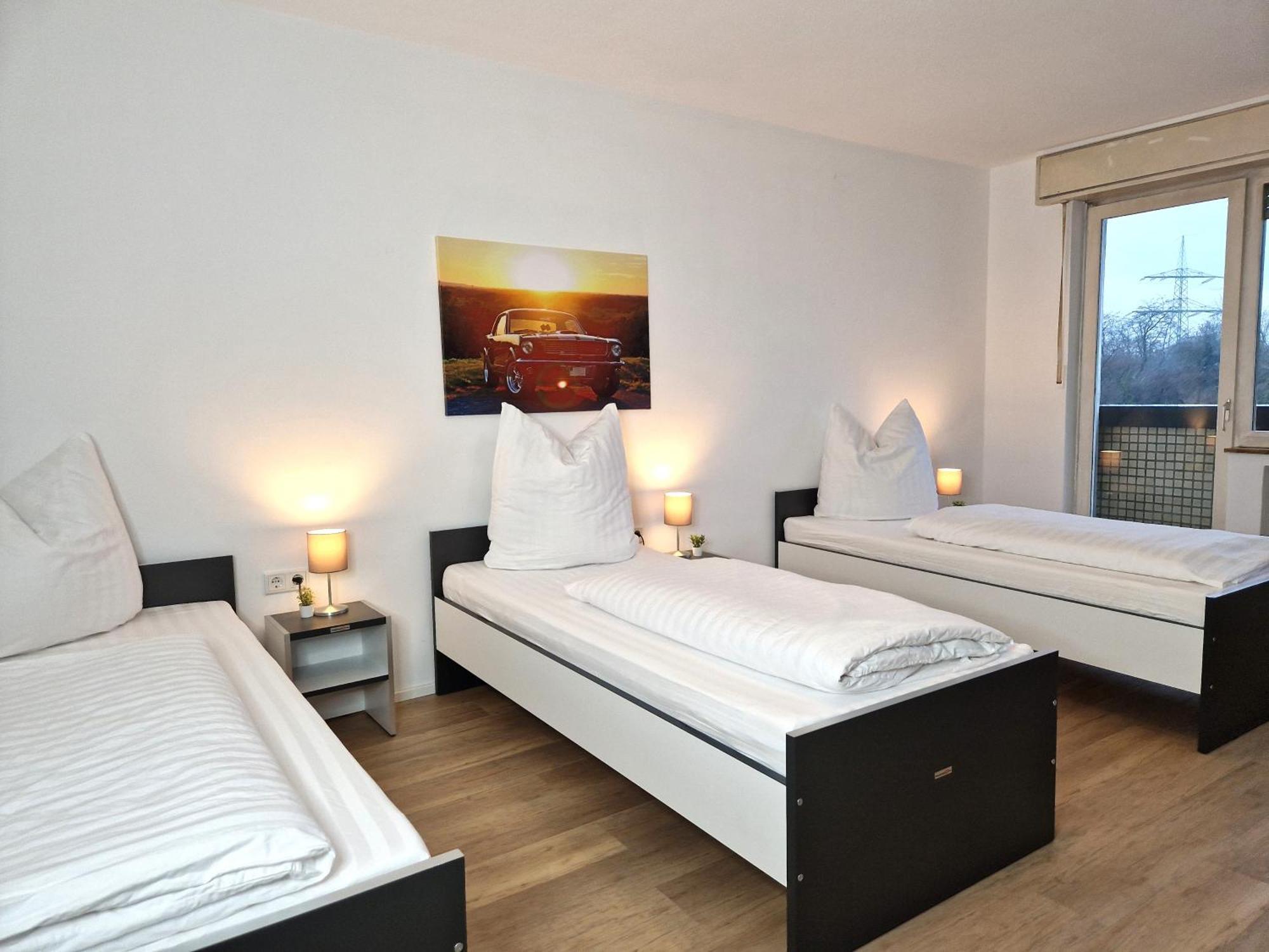 Meribu H1 Wohnung Fuer Monteure Und Arbeiter Gelsenkirchen Buitenkant foto
